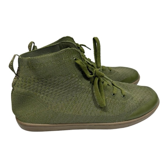 Suavs Shoes Men's US 14 EU 47 The Legacy High Top Sneaker Olive Green Lace-Up - Picture 3 of 11